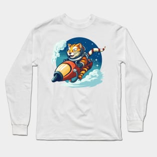 Tiger Astronaut Long Sleeve T-Shirt